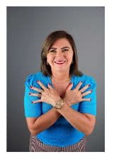 Foto da candidatura de ANGÉLICA DA SAÚDE em 2024